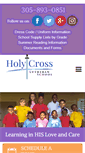 Mobile Screenshot of holycrossnorthmiami.org